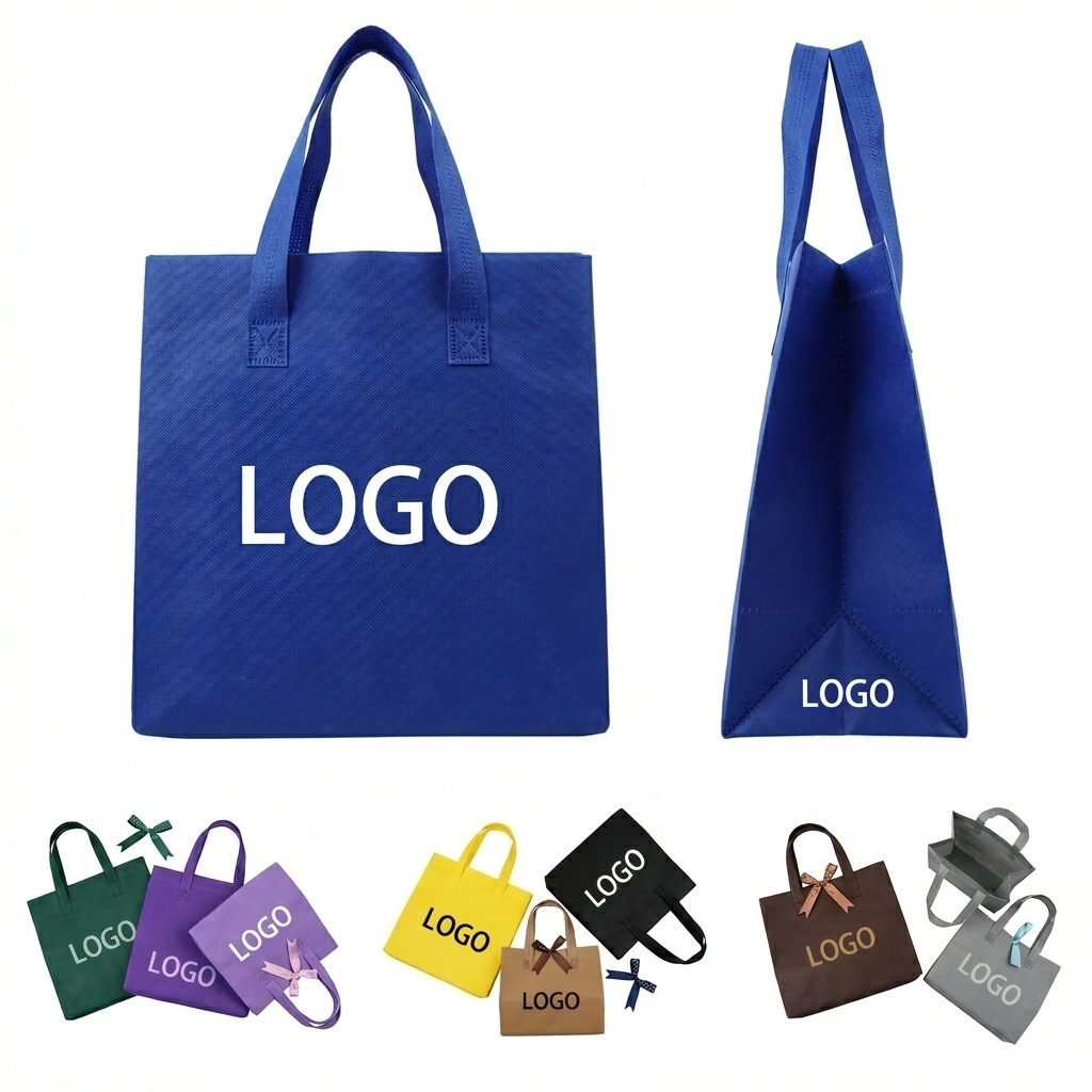 Reusable Non-Woven Grocery Tote in Assorted Colors