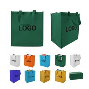 Premium Laminated Non-Woven Promotional Tote Bag with Reinforced Handles